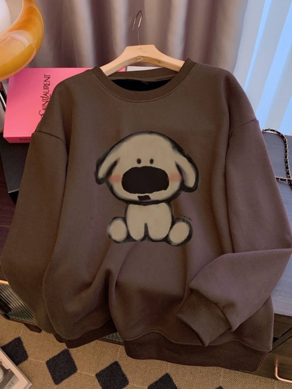 Brown Dog Graphic Pet Sweatshirt - Unbranded - Picture 2 of 4